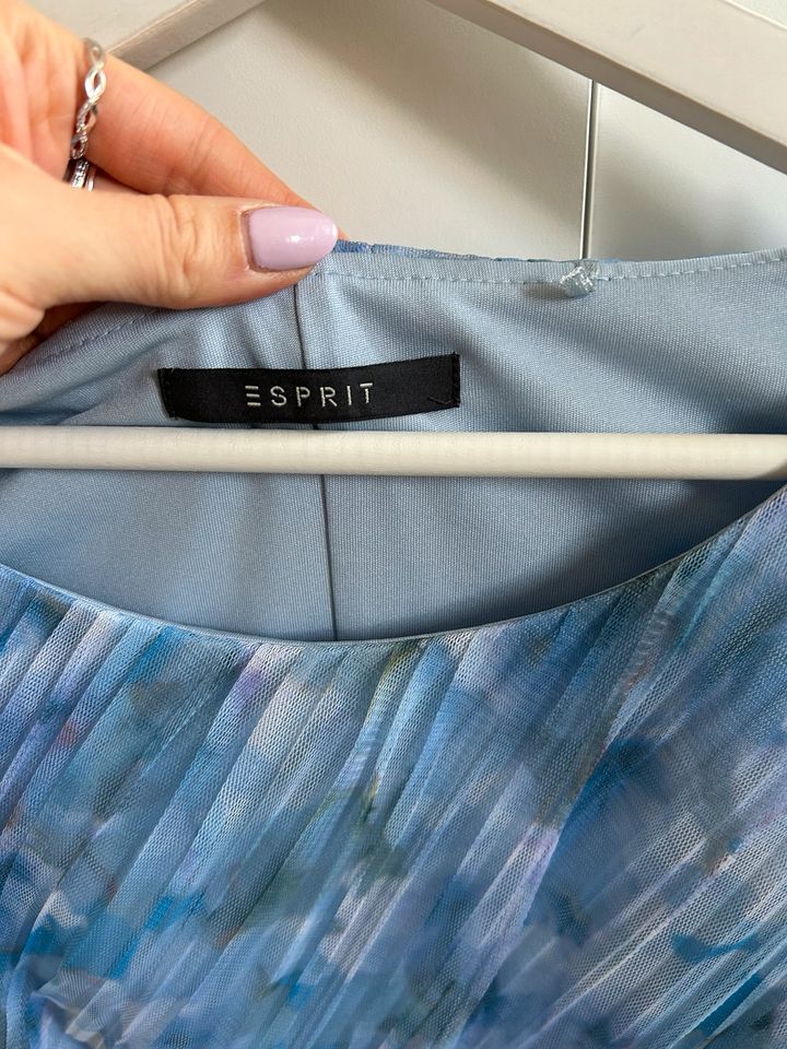 Esprit Kleid Damen festlich blau M 38 in Oberbillig