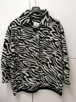 flauschiger Kurzmantel Jacke Gr 52 große Größen z one black zebra Nordrhein-Westfalen - Geilenkirchen Vorschau