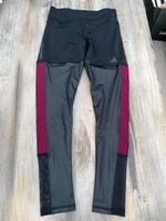 Adidas climalite Sport Thight Leggings schwarz Bordeaux XS Nordrhein-Westfalen - Löhne Vorschau