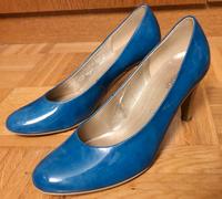 Gabor Lack Pumps blau mittelblau Gr. 4 1/2 / 37,5 top Bayern - Hof (Saale) Vorschau