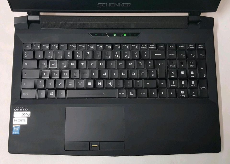 Laptop SCHENKER GAMING P751ZM. 15'6 4K/GTX/intel i7 4.40/SSD/16GB in Düsseldorf