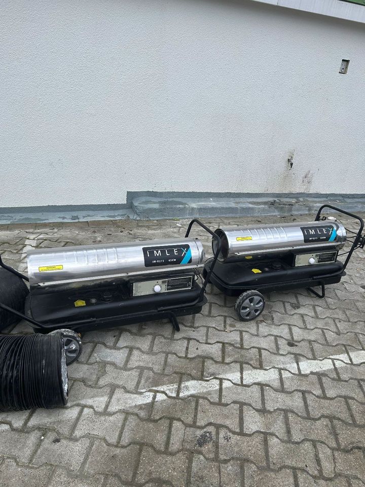 Diesel Heizkanone Ölheizung Heizung Bauheizer 63KW mieten !!! in Witten