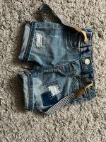 Shorts Kurze Hose Jeanshose mit Bändern H&M Bayern - Marktoberdorf Vorschau