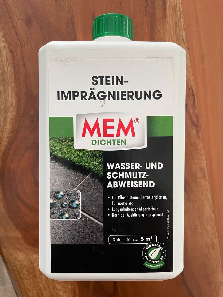 MEM Stein-Imprägnierung 1L, neu und ungeöffnet in Neuenmarkt