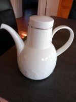 Kaffeekanne Rosenthal Lotus weiß mit Platinrand Bayern - Bessenbach Vorschau