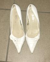 Buffalo London Pumps Schuhe Weiß Gr. 36 Leder Nordrhein-Westfalen - Ibbenbüren Vorschau