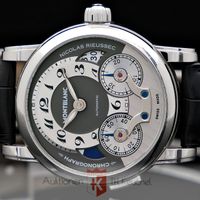 Montblanc Nicolas Rieussec GMT Chronograph 102337 Full Set Rheinland-Pfalz - Grünstadt Vorschau