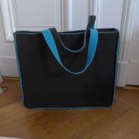 Stefanel Bag Tasche Shopper Canvas dunkel grün türkis Manufactum Niedersachsen - Oldenburg Vorschau