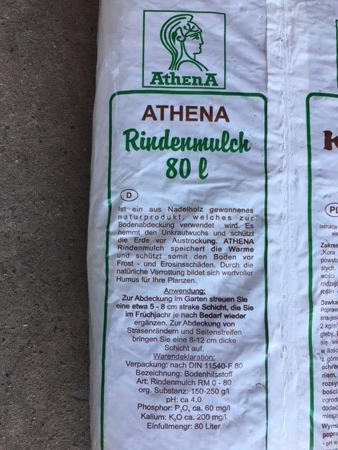 Rindenmulch Athena Kora 80 Liter Sack in Zossen-Nächst Neuendorf