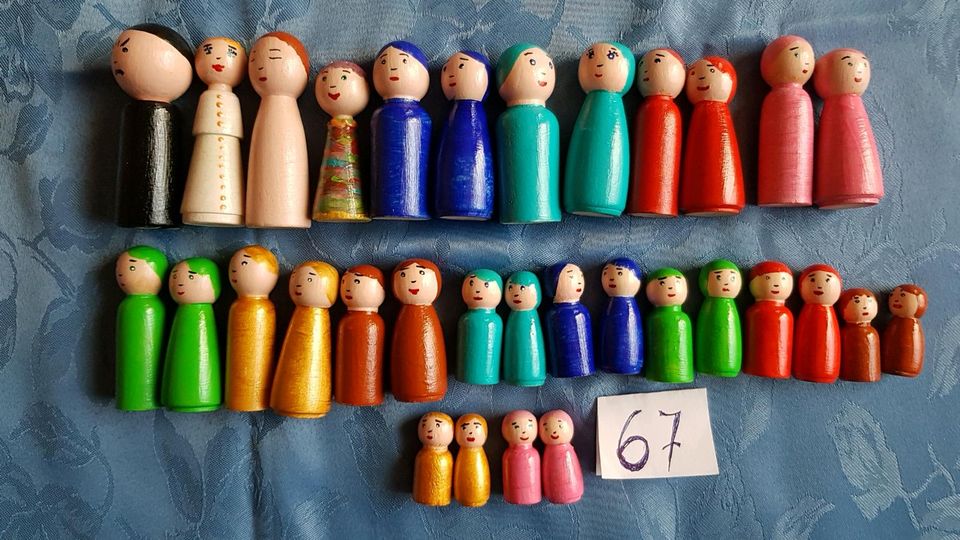 Aufstellungsfiguren für das systemische Familienbrett in Barth