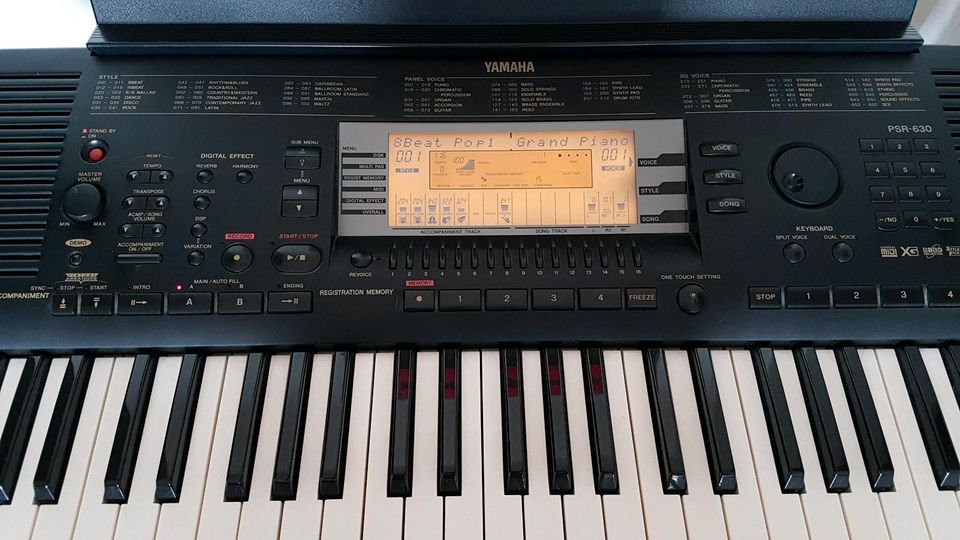 Keyboard Yamaha PSR-630 in Stuttgart