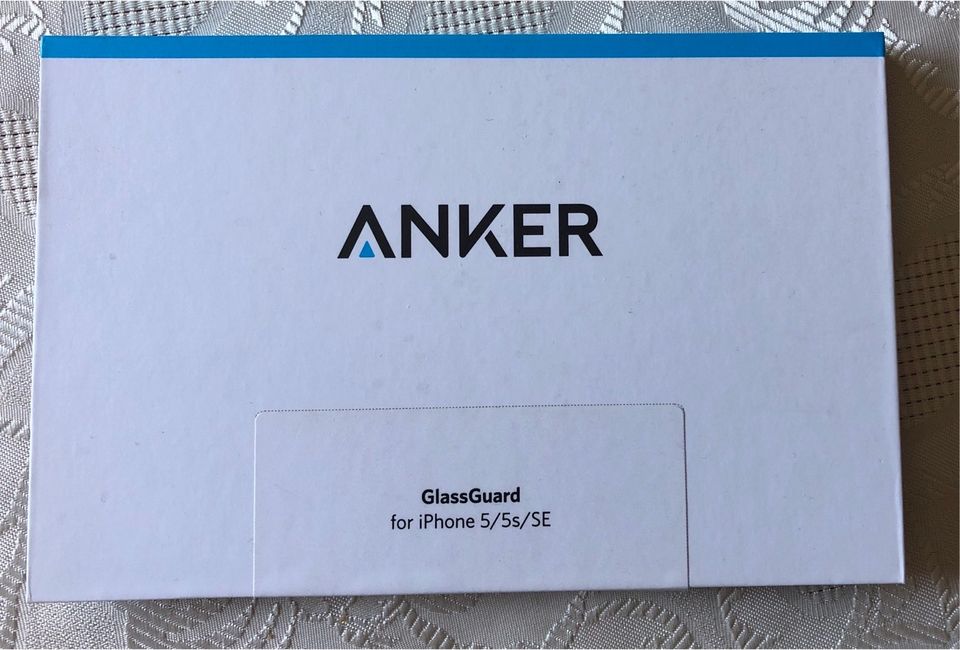 Anker Displayschutz Panzerglas iPhone 5/5s/SE NEU in Herten