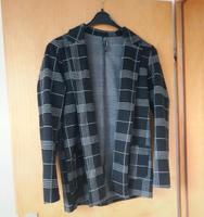 Blazer Jacke Takko jean Pascale kariert hahnentritt Muster schwar Hessen - Lich Vorschau