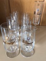 9x Bitburger Glas Bierglas 4 x 0,2l, 4 x 0,25 l Gold Tulpenglas Saarland - Illingen Vorschau