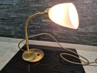 Erika Hillebrand Tischlampe Messing Designlampe Milchglas ART. 70 Nordrhein-Westfalen - Castrop-Rauxel Vorschau