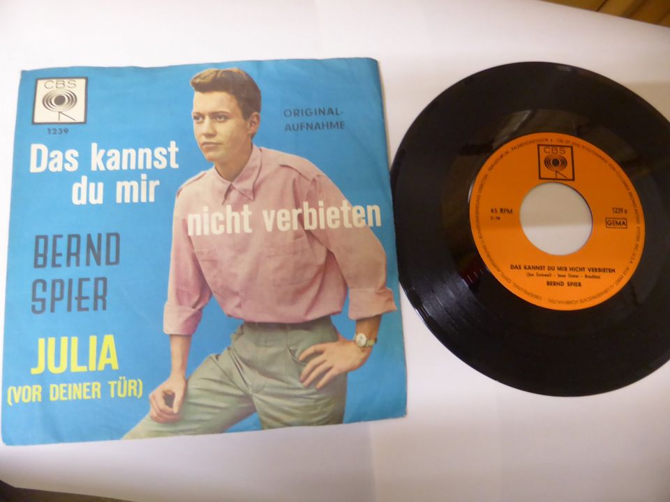 Schallplatte - Bernd Spier - Das kannst du mir nicht verbieten in Hamburg