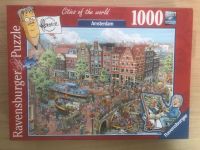 Ravensburger Puzzle 1000 Teile, Amsterdam, Comic, Wimmelbild Nordrhein-Westfalen - Herford Vorschau