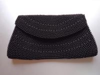 Schwarze perlenbesetzte Clutch München - Bogenhausen Vorschau