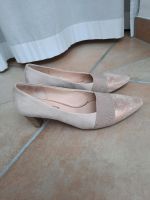 Gabor Pumps High Heels Gr.8 (41,5) rose'/Glanz Leder Niedersachsen - Rodenberg Vorschau