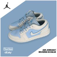 Nike Jordan 1 Low Reverse Ice Blue UNC 37.5 39 40 Köln - Kalk Vorschau