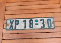 DDR KFZ Kennzeichen Nummernschild Prüfsiegel Niedersachsen - Cuxhaven Vorschau