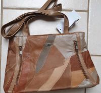 Patchwork- Echtleder Handtasche, Neu,Geschenk Rheinland-Pfalz - Schönenberg-Kübelberg Vorschau