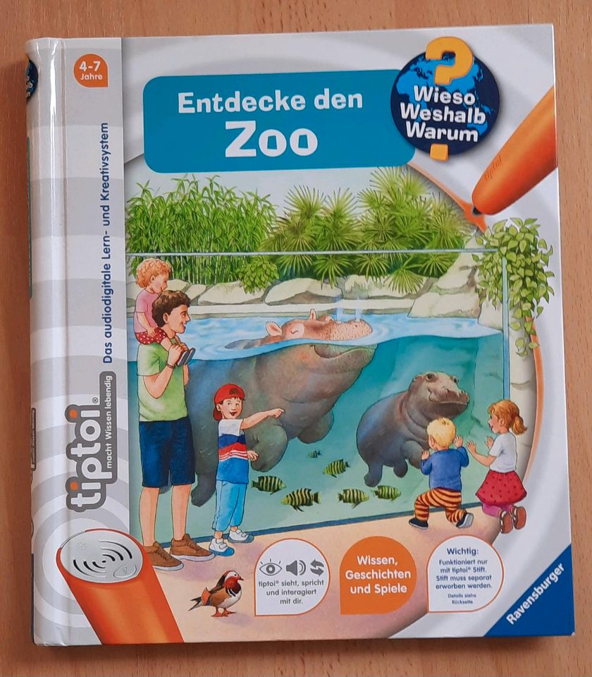 Tip Toi Buch Entdecke den Zoo in Speyer