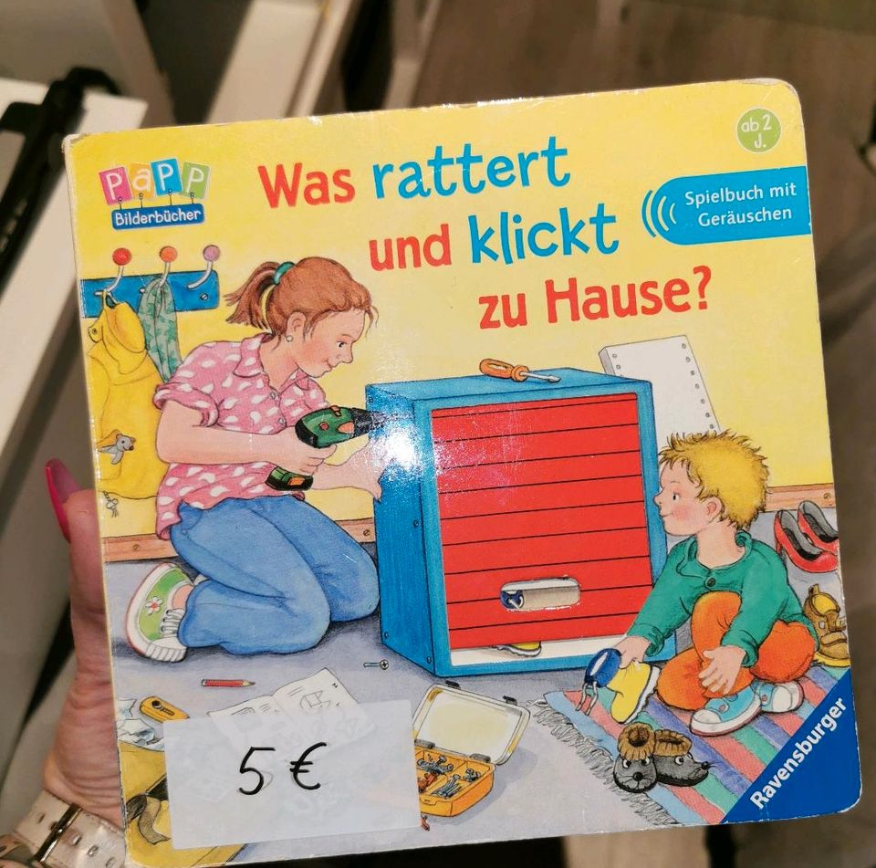 Papp Baby Kinder lern Buch Geräusche lernen ab 2 Jahre in Harmsdorf