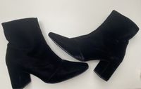 HALLHUBER Damen Schuhe Stiefeletten - Samt - Gr. 38 - schwarz Nordrhein-Westfalen - Kleve Vorschau