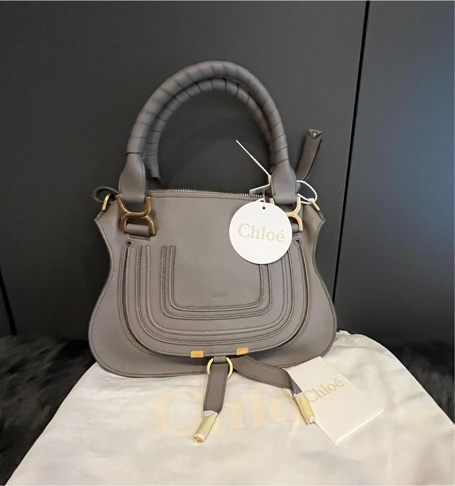 CHLOÉ“ Tasche Damen Marci GRAU Small! NEU! OVP!!! in Kr. München - Grünwald  | eBay Kleinanzeigen ist jetzt Kleinanzeigen