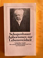 Schopenhauer Aphorismen zur Lebensweisheit Niedersachsen - Hann. Münden Vorschau