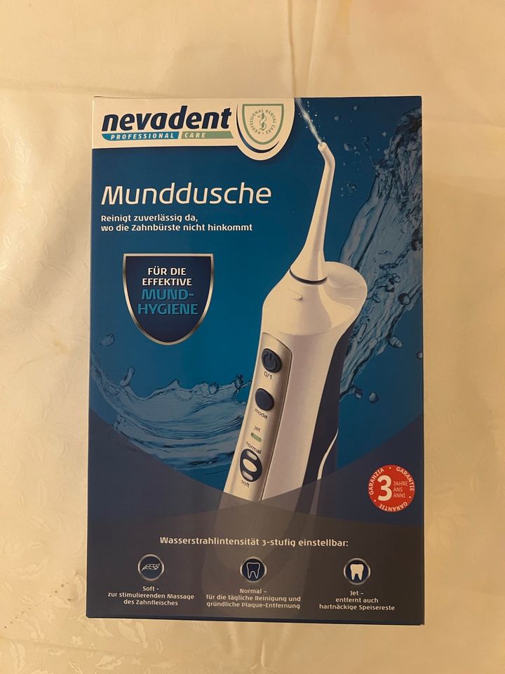 Nevadent Akku-Munddusche NMD 3.7 B8, mit Ladestation in Eimsbüttel -  Hamburg Schnelsen | eBay Kleinanzeigen ist jetzt Kleinanzeigen