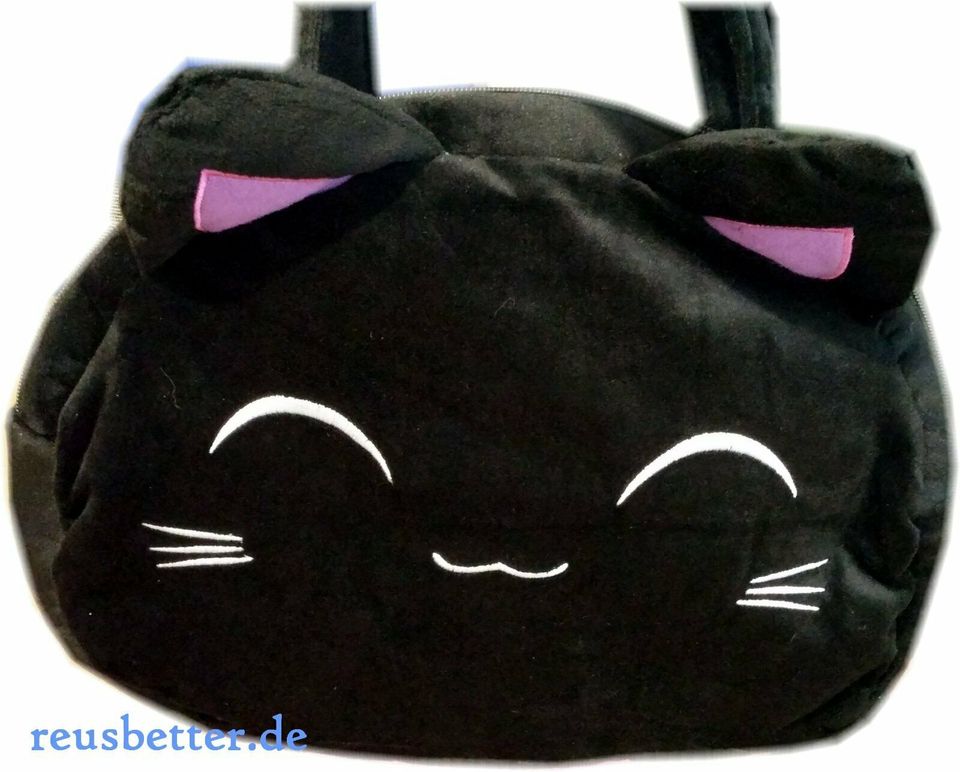 Nemu Neko ✿ Samt Plüsch ✿ große Handtasche ✿ Kawaii in Leipzig