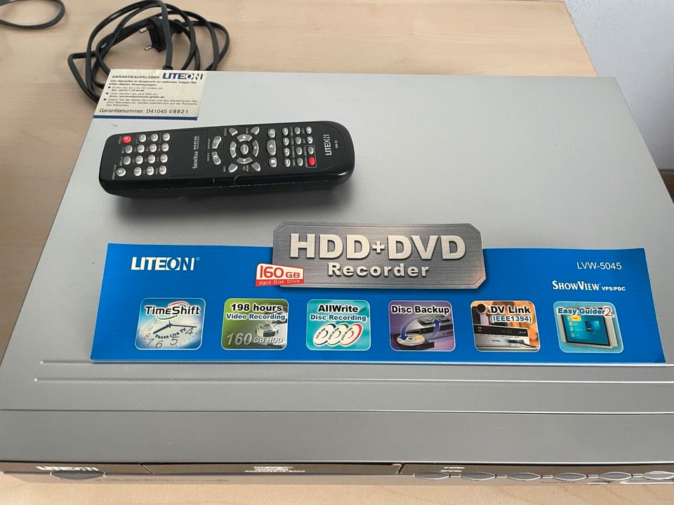 Litern HDD + DVD Recorder in Neuwied