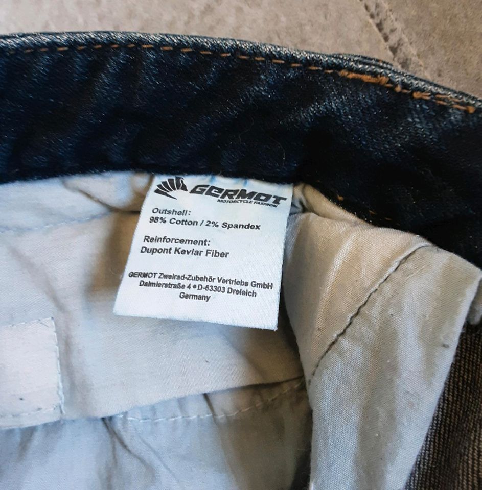 Motorradhose Jeans Gr. 28/32 Damen in Laufen