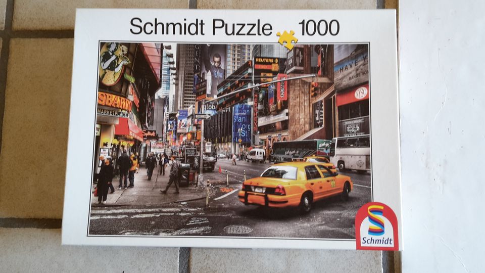 Puzzle "New Yorker Straße". 1.000 Teile Schmidt in Hesel