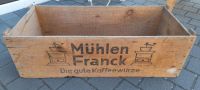 Mühlen Franck Kiste, Holzkiste, Kaffeegewürze von ca 1938 Baden-Württemberg - Zaberfeld Vorschau