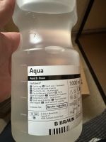 Aqua B. Braun destilliertes Wasser für medizinische Zwecke Pankow - Weissensee Vorschau