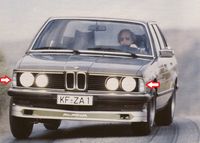 WEISSE Blinker BMW 7 E23 728 730 733ii 745i 1977-1982 Alpina B9 Niedersachsen - Einbeck Vorschau