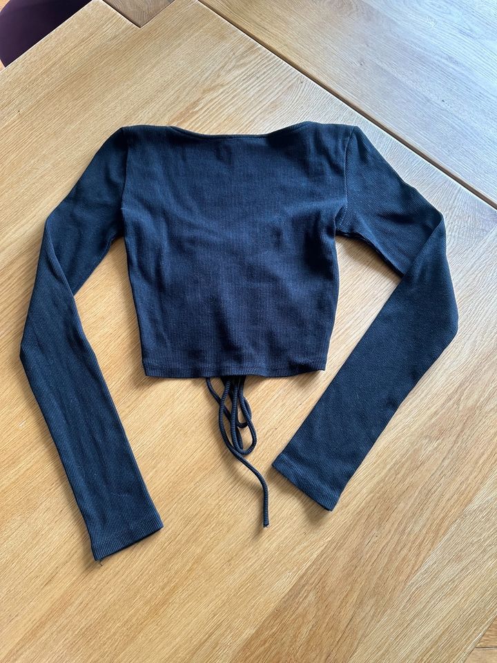 Zara Top longsleeve schwarz Gr. S in Hamburg