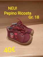 Pepino Ricosta Schuhe Mädchen Gr. 18 Sachsen-Anhalt - Bitterfeld Vorschau