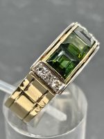 Eindrucksvoller Herrenring, 585, Diamanten, Gold, Goldschmuck, 14 Sachsen - Mittweida Vorschau