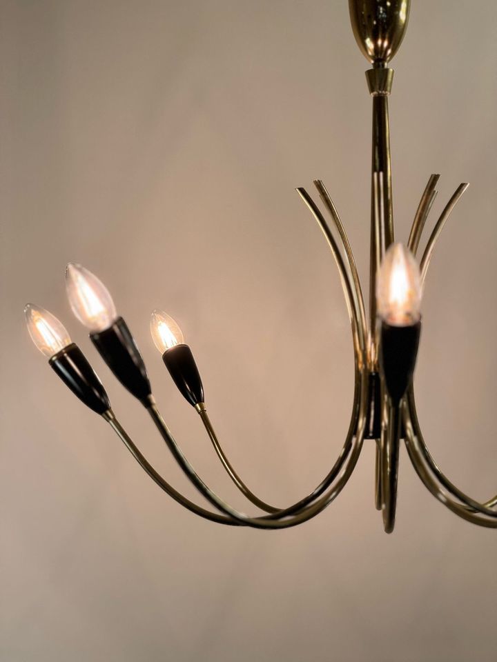 Mid Century Sputnik Lampe Deckenlampe Vintage 50er Leuchte Design in Berlin