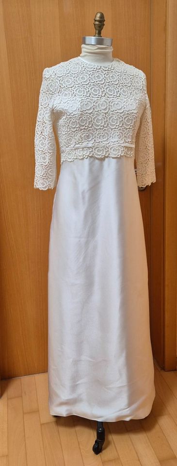 True Vintage Brautkleid 1967 creme weiß - Gr. M - S - 38 ? in Grafing bei München