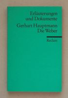 Gerhart Hauptmann "Die Weber" Erläuterungen und Dokumente Reclam Bayern - Königsbrunn Vorschau