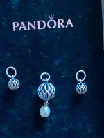 Pandora Set Kettenanhänger Kugel mit Perle+ 2 kleine Anhänger Niedersachsen - Gilten Vorschau