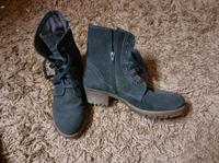 EchtLeder Wildleder S.oliver Schnürboots Stiefeletten dunkelblau Niedersachsen - Stade Vorschau
