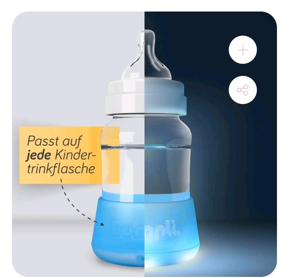 Bumpli Nachtlicht für Trinkflasche / Babyflasche in Rostock