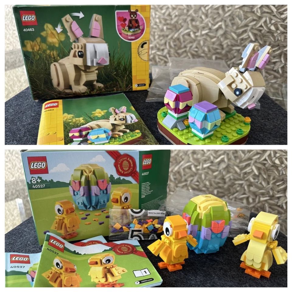 2x Lego Set 40527  40463 komplett mit OVP Hase Küken in Wiemersdorf