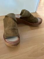 Super coole Leder Cloggs Air Step - Gr. 42 - Neu! Baden-Württemberg - Weinheim Vorschau